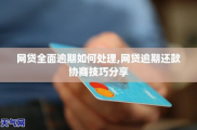 网贷逾期怎么协商慢慢还,网贷逾期怎么办？教你如何协商慢慢还款